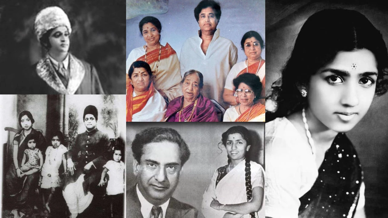 Legendary Singer Asha Bhosle’s Family Tree